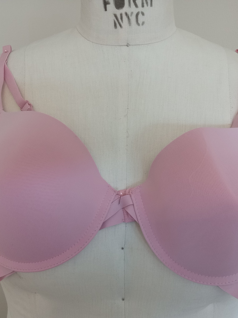 Laura Ashley Smooth Molded Bra - Pale Pink 38C